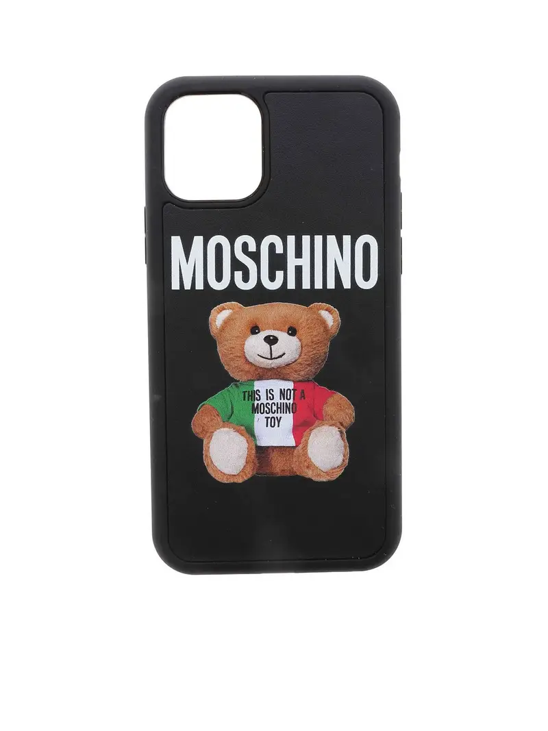 Cover Iphone 11 Pro Italian Teddy Bear nera Nero