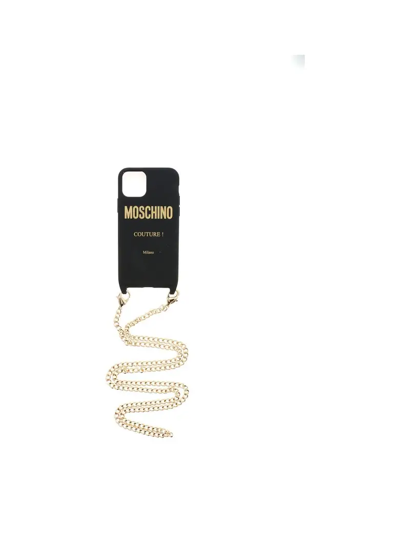 Cover Moschino Couture nera Nero