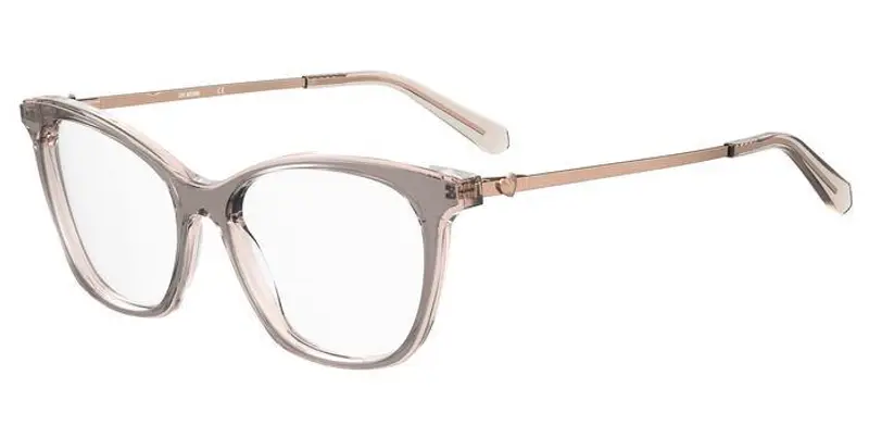 Moschino Donna MOL579 7HH Montature da vista Acetato Grigio Squadrata