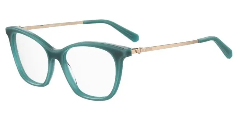 Moschino Donna MOL579 ZI9 Montature da vista Acetato Verde acqua Squadrata