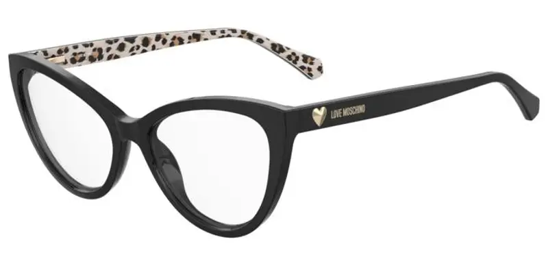 Moschino Donna MOL631 7RM Montature da vista Acetato Nero Cat Eye