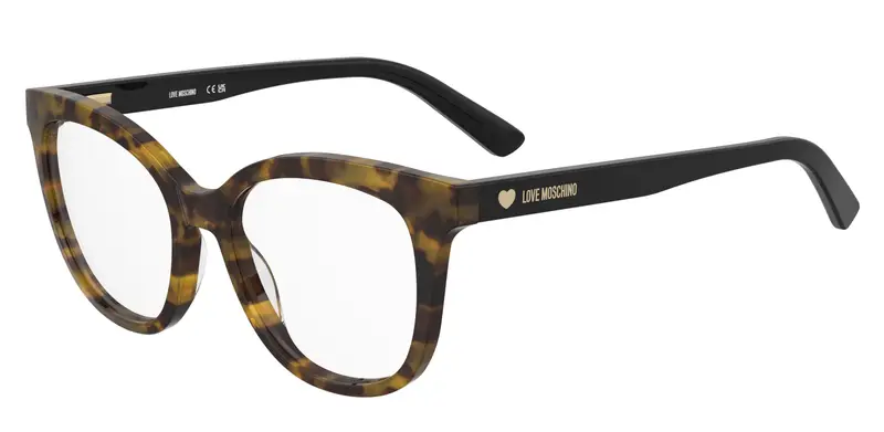 Donna MOL654 086 Montature da vista Acetato Havana Rotonda Normale