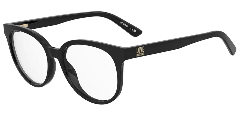 Moschino Donna MOL658 807 Montature da vista Acetato Nero  Squadrata Normale