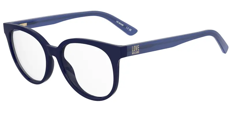 Moschino Donna MOL658 PJP Montature da vista Acetato Blu  Squadrata Normale