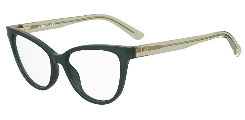 Donna MOL659 1ED Montature da vista Acetato Verde Cat Eye Normale