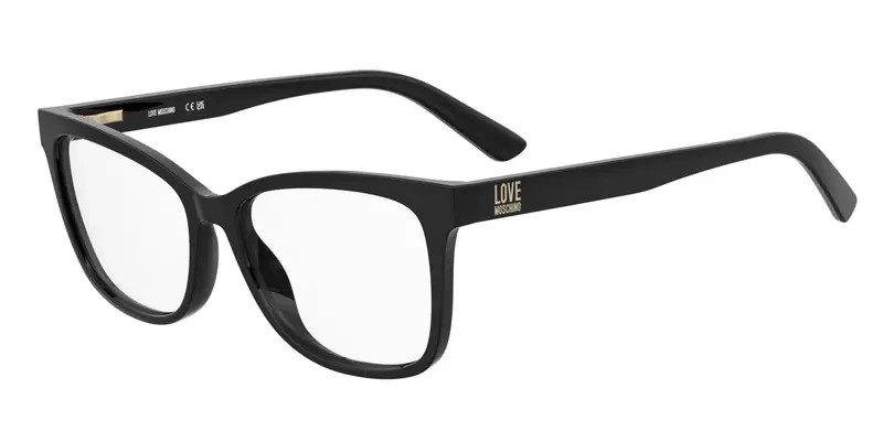 Moschino Donna MOL660 807 Montature da vista Acetato Nero  Squadrata Normale