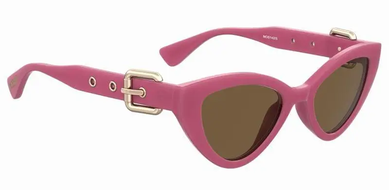 Moschino Occhiali da sole Donna Marrone 849233 miniatura 3