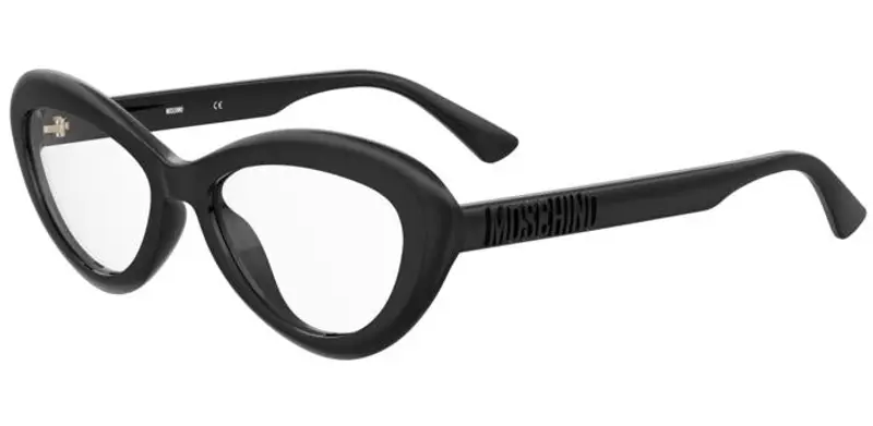 Moschino Donna MOS635 807 Montature da vista Acetato Nero Cat Eye