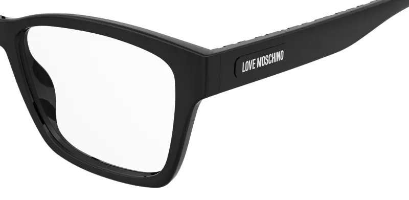 Donna Moschino MOL686 807 Montature da vista Polyamide Nero Squadrata Normale miniatura 3