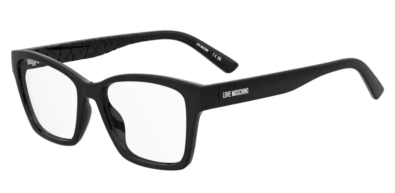 Donna Moschino MOL686 807 Montature da vista Polyamide Nero Squadrata Normale