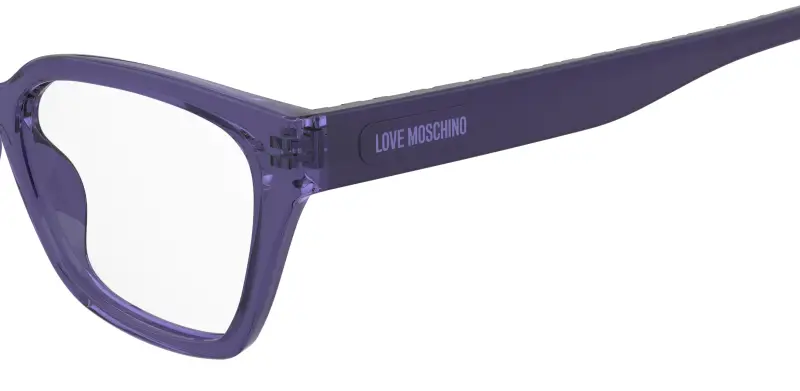 Donna Moschino MOL687 B3V Montature da vista Polyamide Viola Squadrata Normale miniatura 3