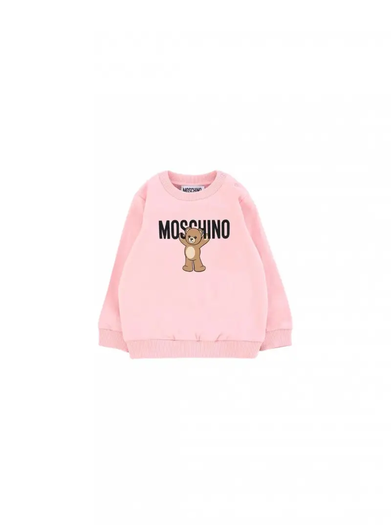 Felpa Bambina Moschino MNF060 PINK