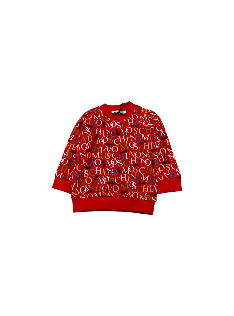 Felpa Bambino Moschino MUF060 RED