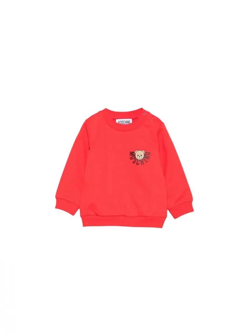 Felpa Bambino Moschino MUF063 RED