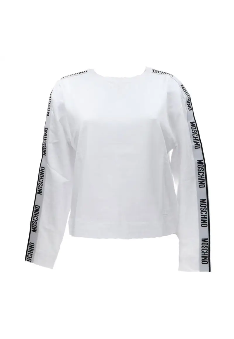 FELPA MOSCHINO UNDERWEAR BIANCO