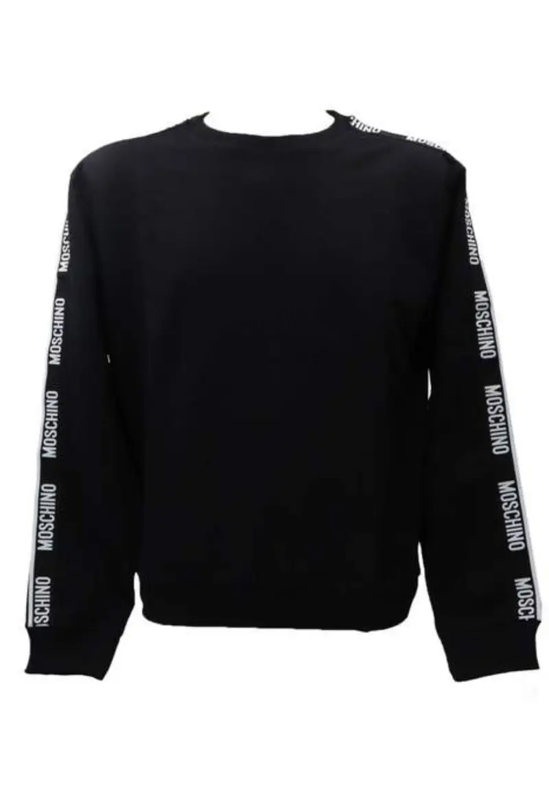 FELPA MOSCHINO UNDERWEAR NERO