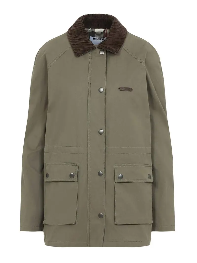 Giacca di cotone Verde