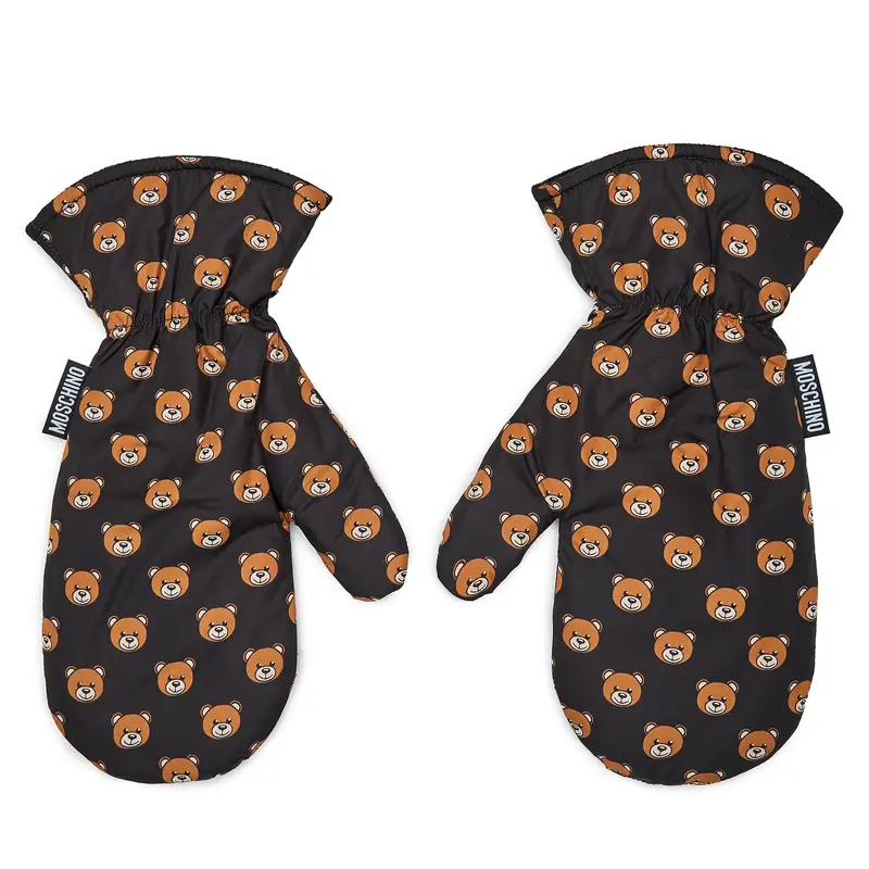 Moschino Guanti Donna Nero 3099316