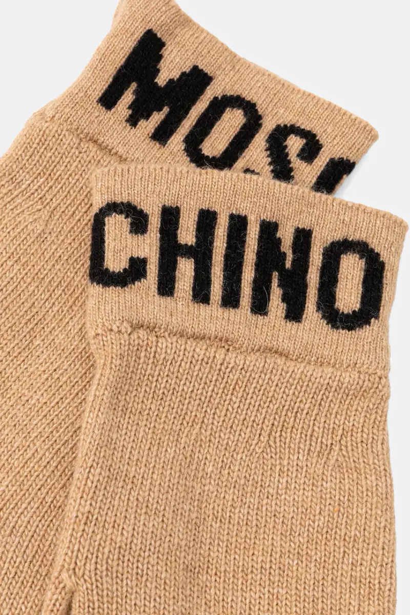 guanti in lana colore marrone M2357 65232 miniatura 2