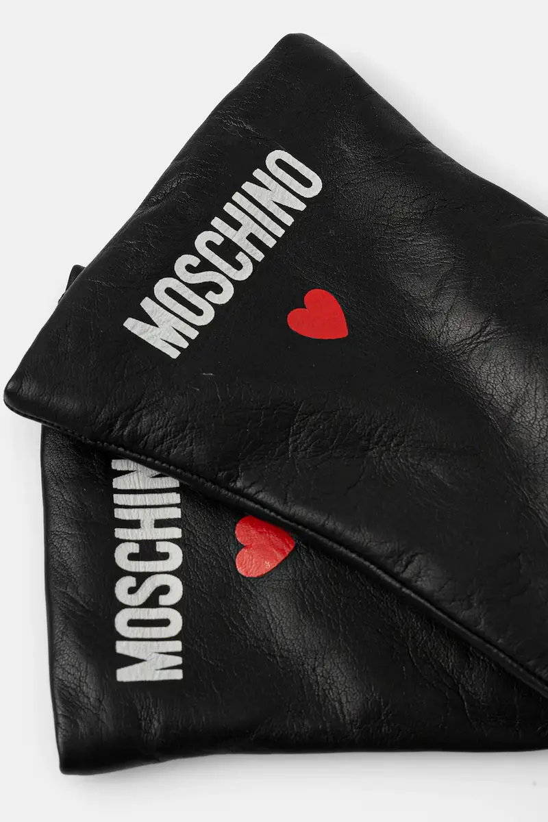 Moschino Guanti Donna Nero 3648491 miniatura 2