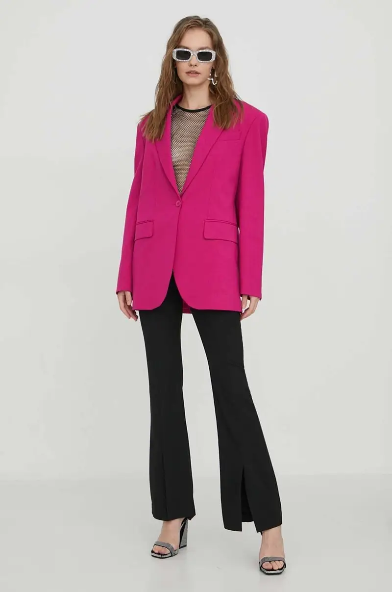 Moschino Jeans Blazer Rosa 2233703