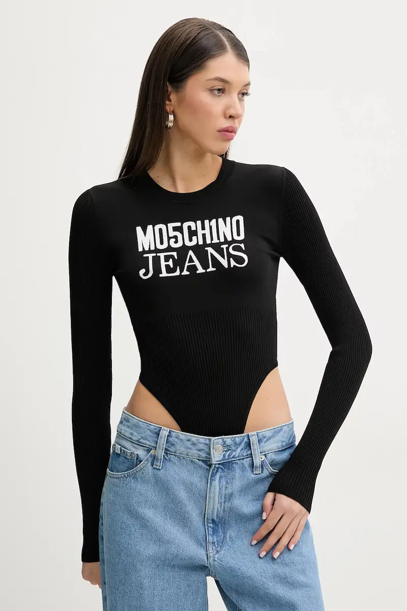Moschino Jeans Body Donna Nero 3635785