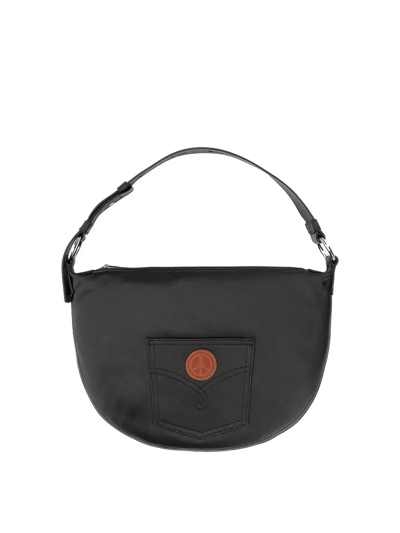 Borsa in nylon Nero