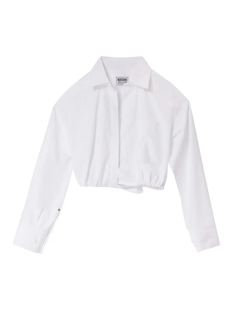 Camicia Cropped Bianco