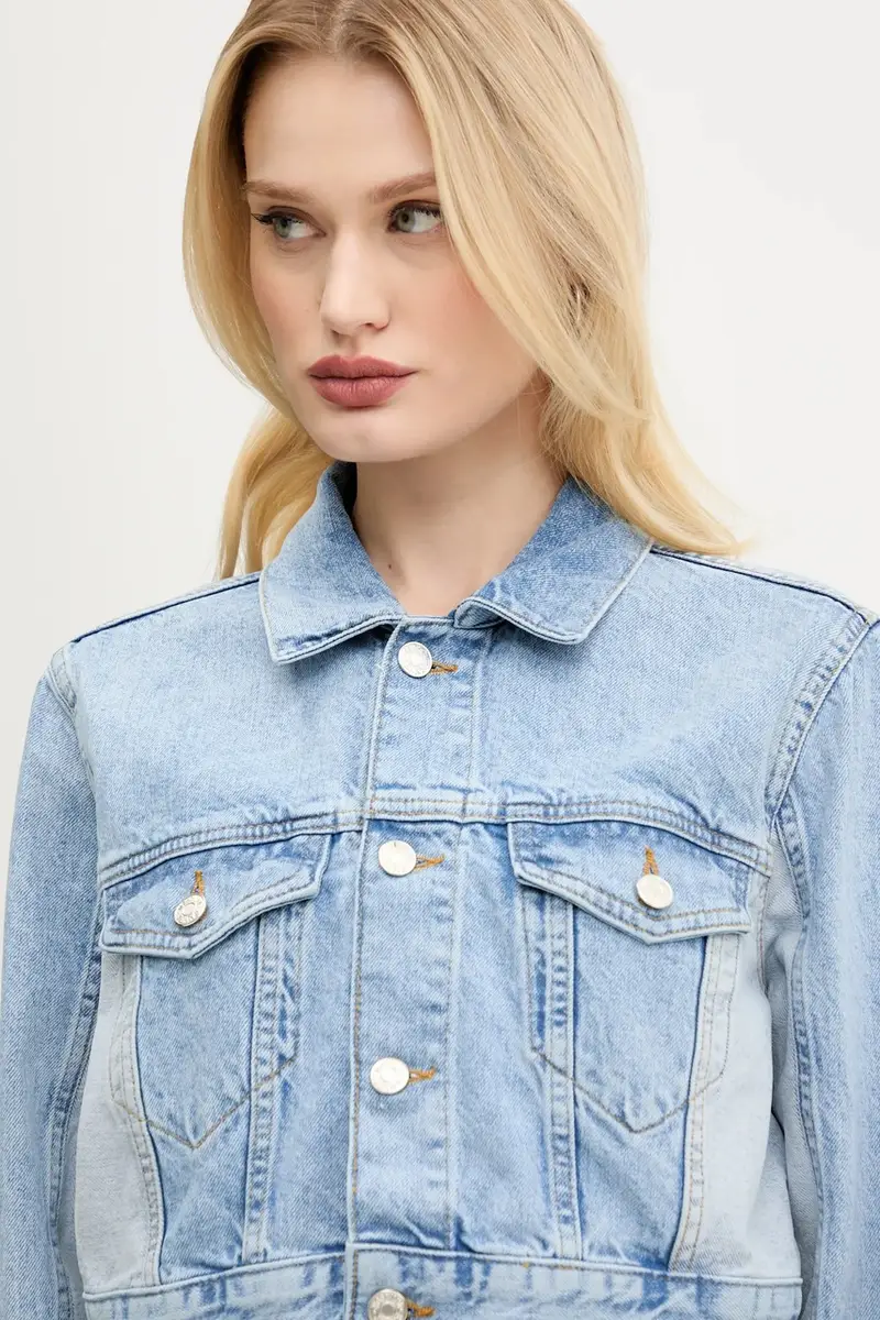 giacca di jeans colore blu 0503 3719 miniatura 4