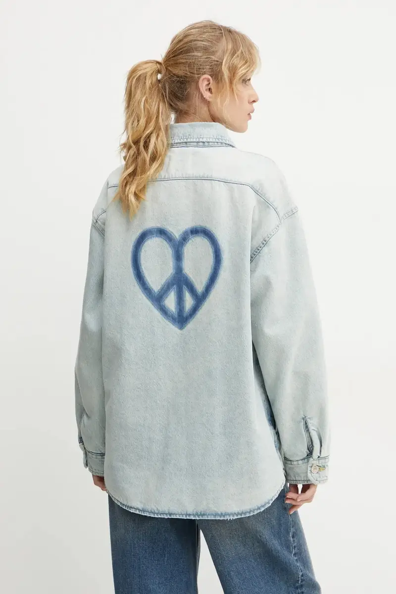 Moschino Jeans Jeans Donna Blu 3580215 miniatura 3