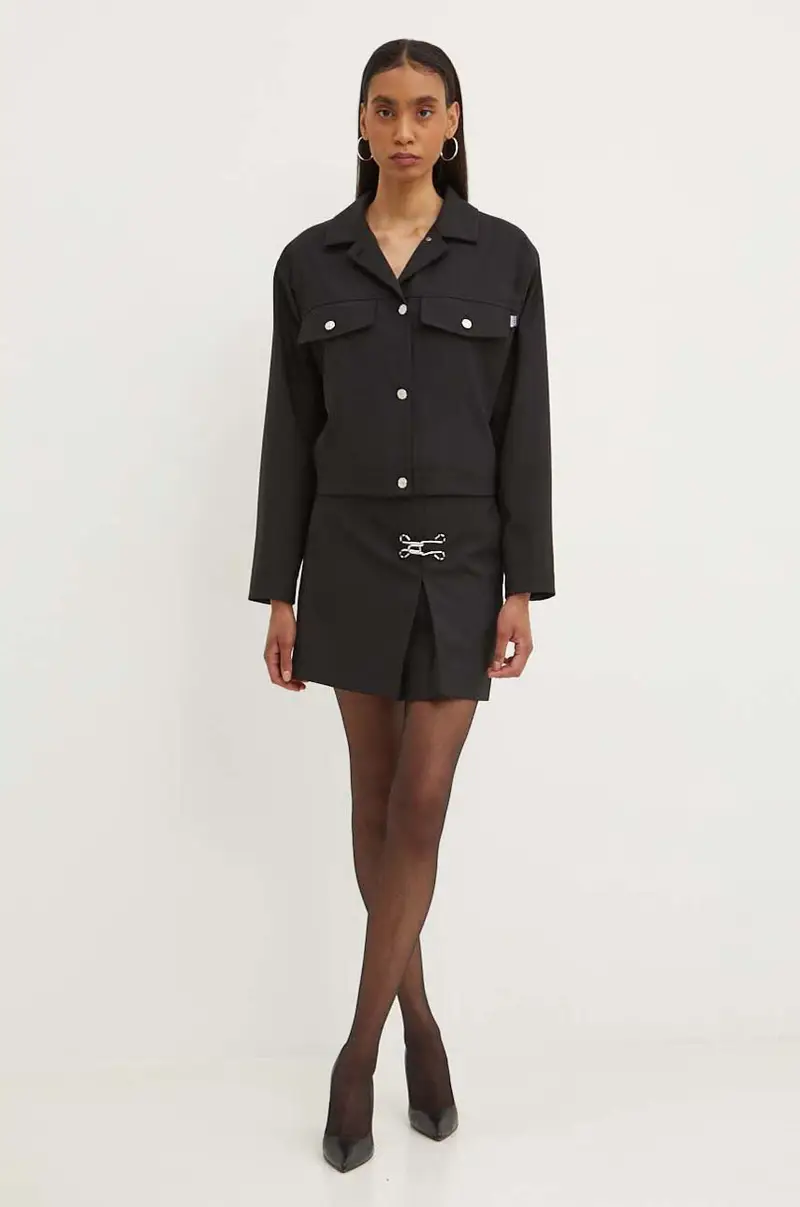 giacca in misto lana colore nero 0506.8226 miniatura 2