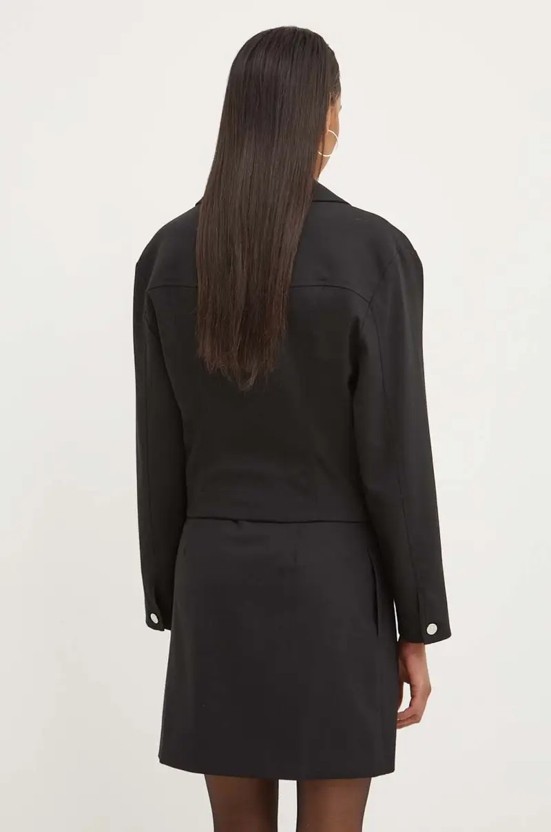 giacca in misto lana colore nero 0506.8226 miniatura 3