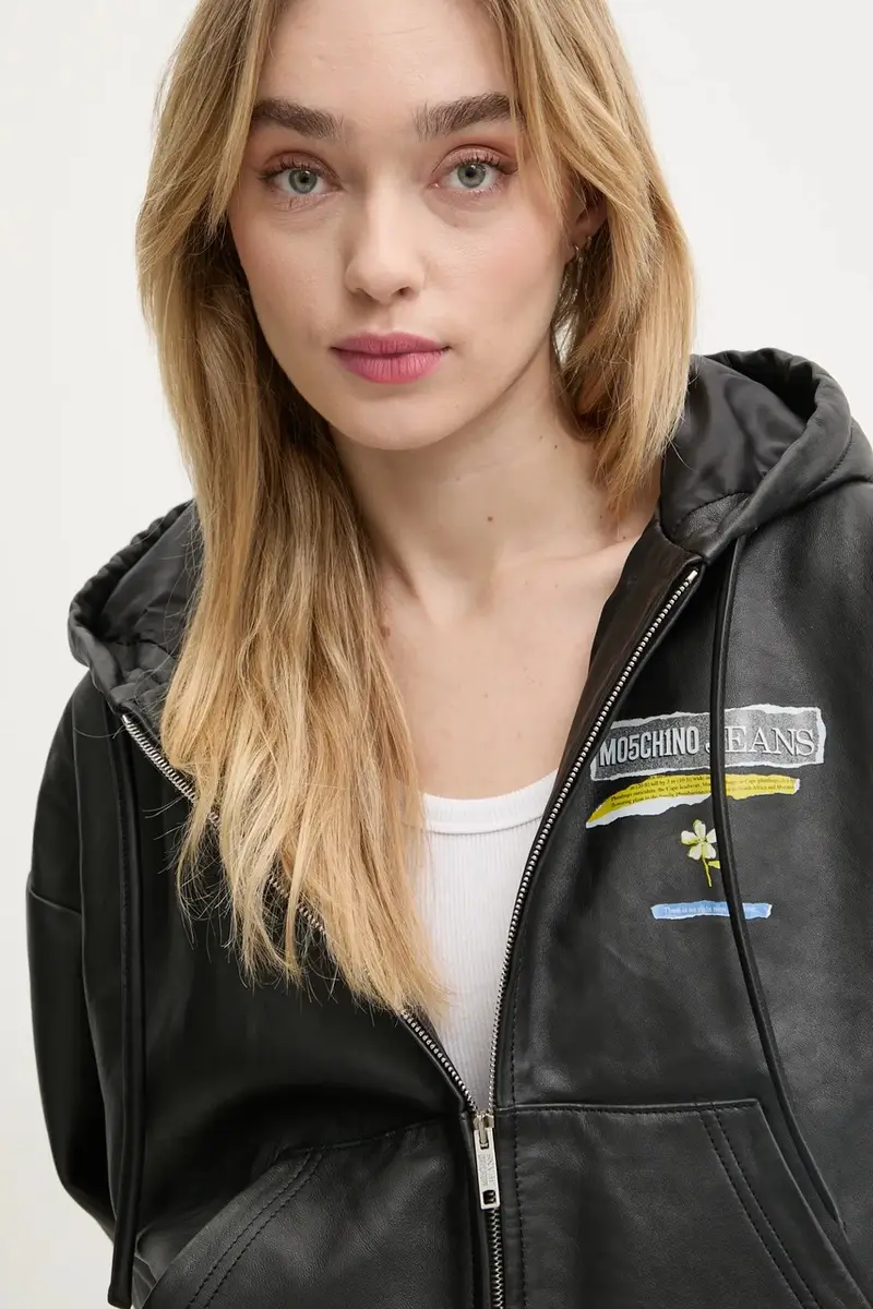 giacca in pelle donna colore nero 3707 3216 miniatura 4