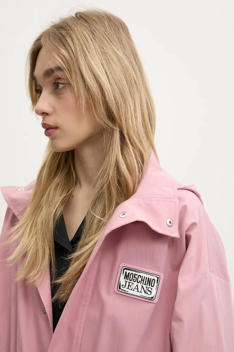 Moschino Jeans Jeans Donna Rosa 3662440 miniatura 5