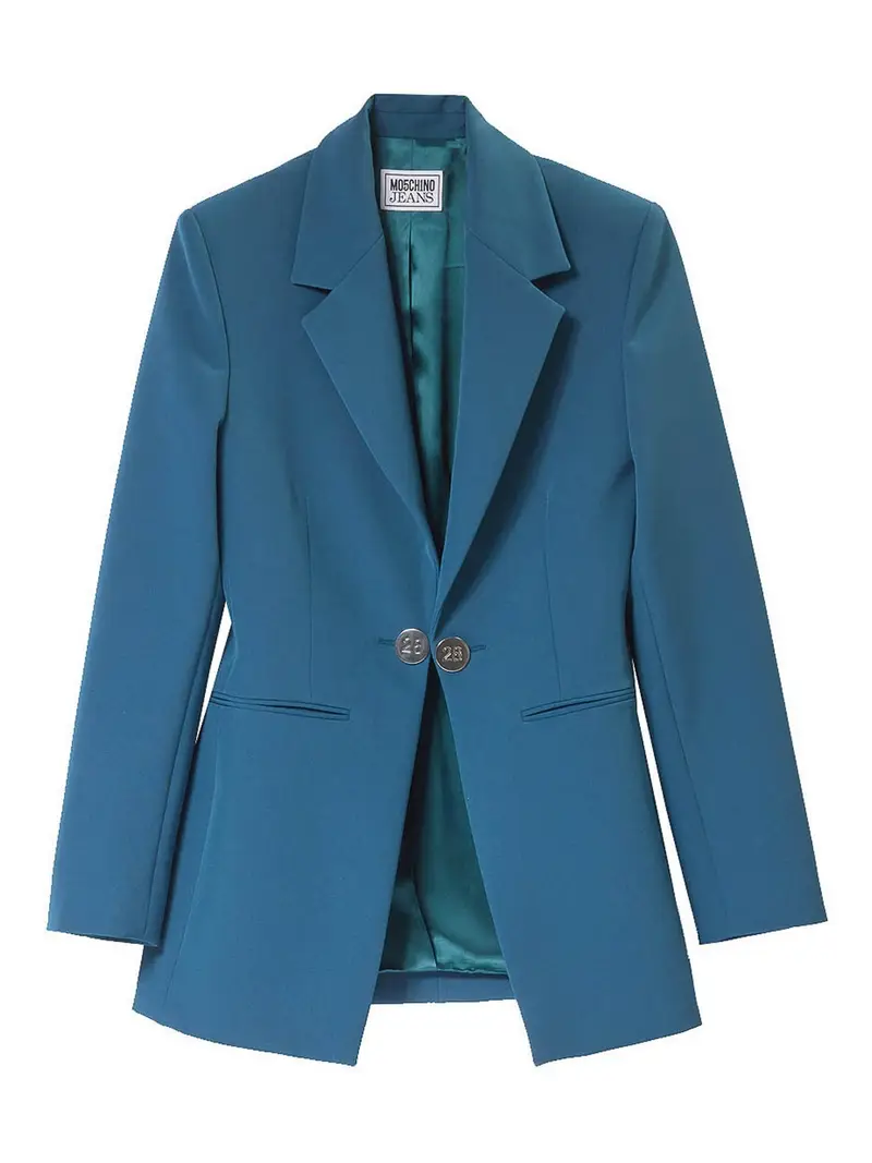 Giacca Un Bottone Oro