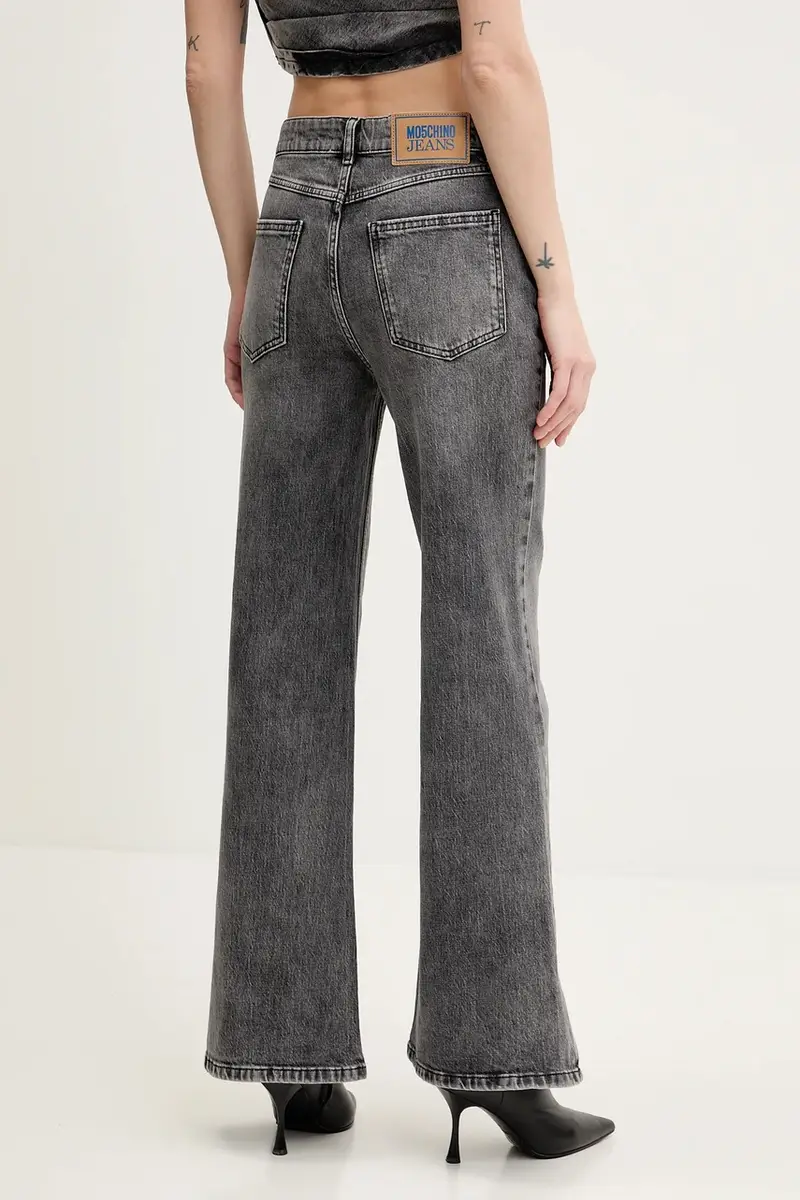 Moschino Jeans Jeans Donna Grigio 3609701 miniatura 3