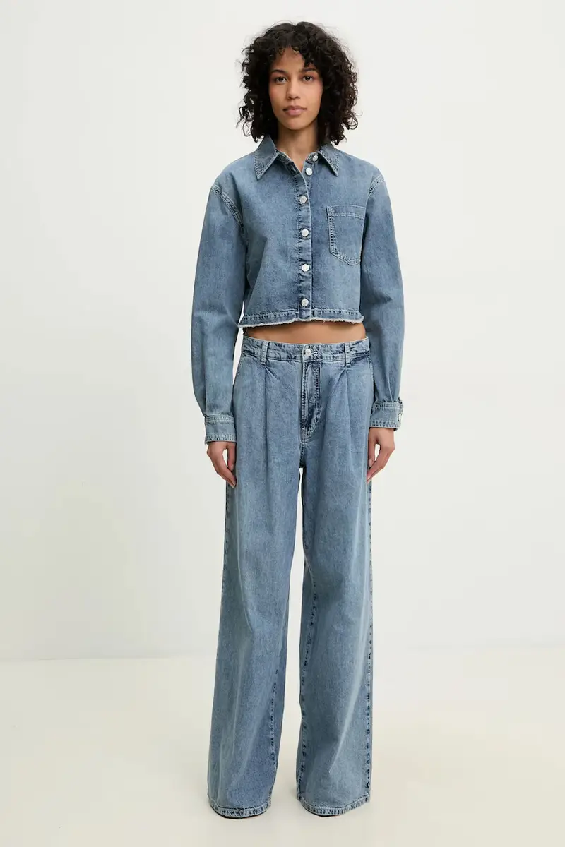 Moschino Jeans Jeans Donna Blu 3580473 miniatura 2