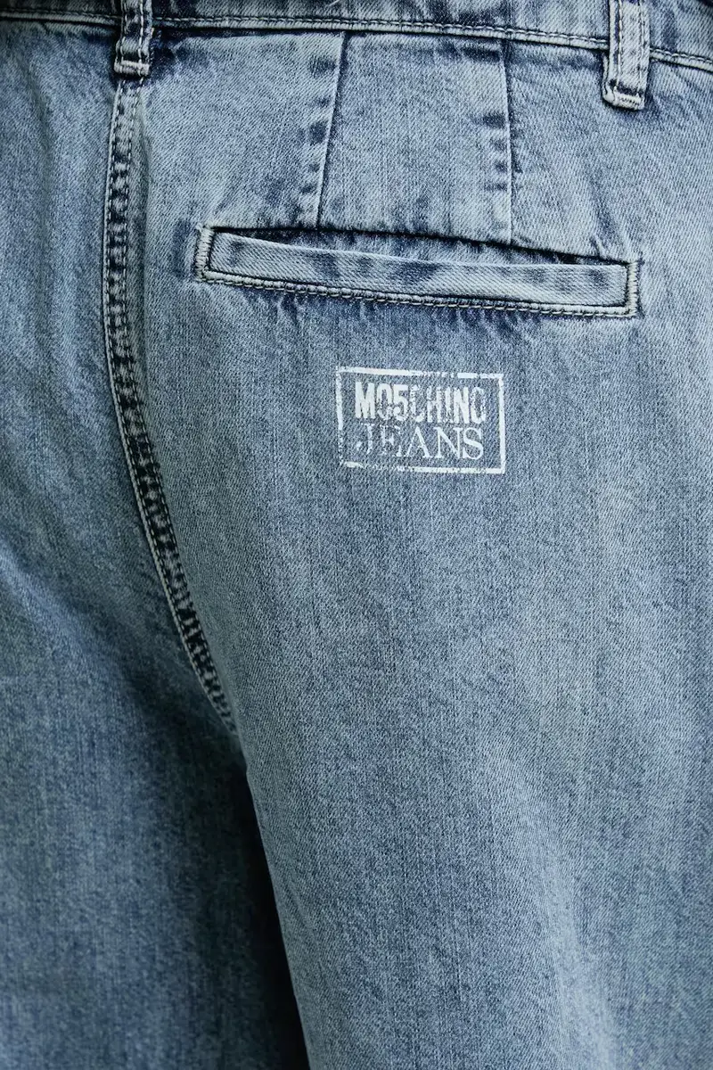 Moschino Jeans Jeans Donna Blu 3580473 miniatura 4