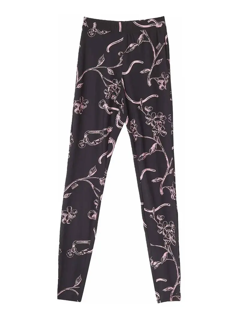 Moschino Jeans Leggings Nero 3338627
