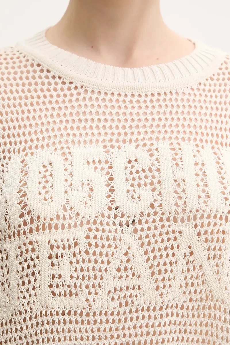 maglione donna colore beige 0904 3701 miniatura 5