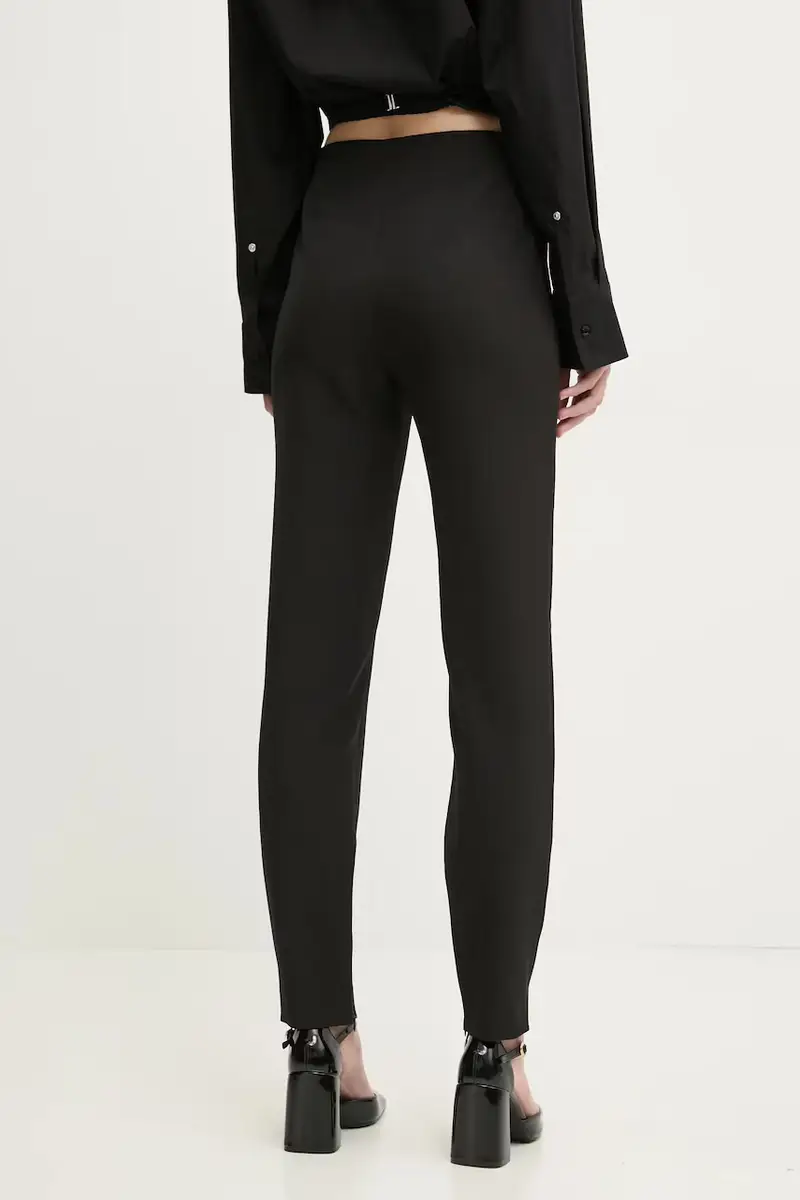pantaloni donna colore nero 0302 3225 miniatura 3