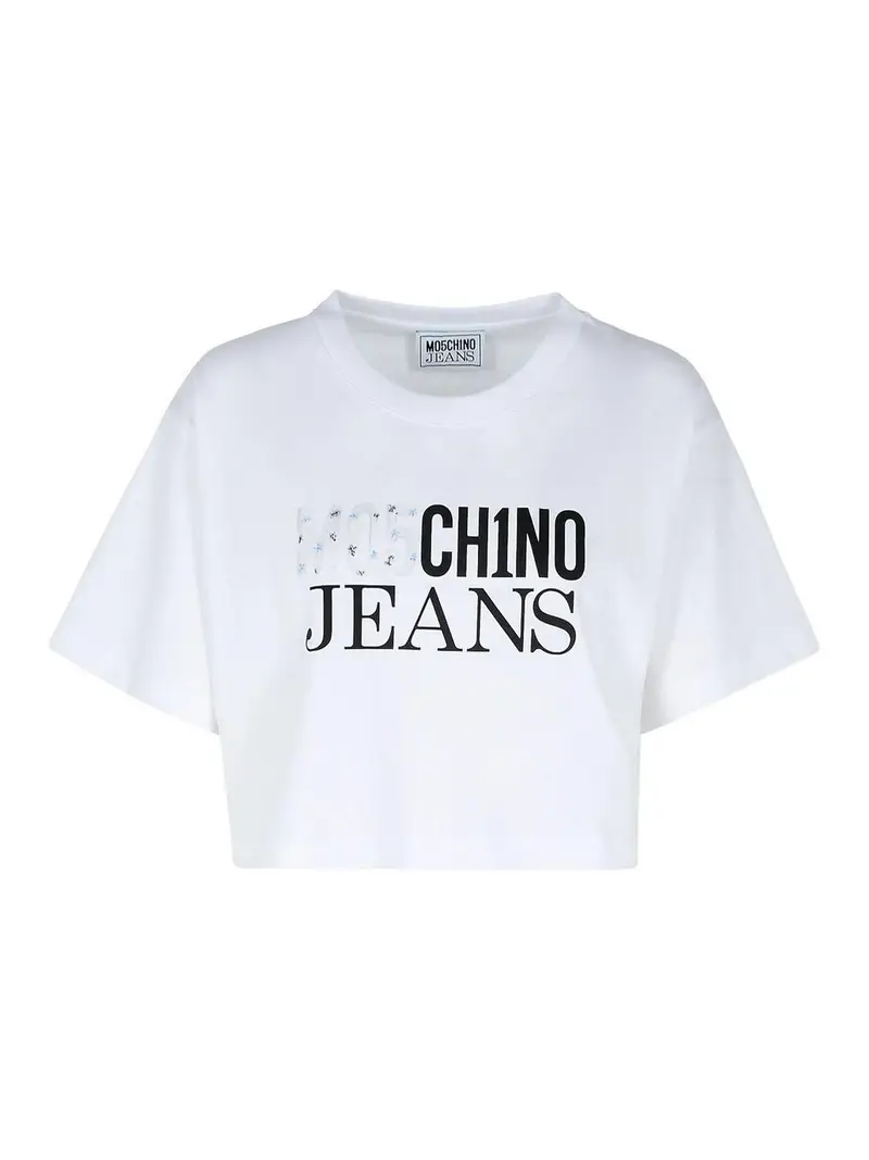 Moschino Jeans T-shirt Bianco 3265334