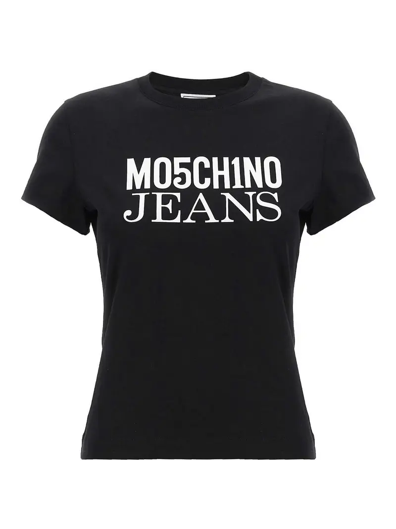 Moschino Jeans T-shirt Nero 3865223