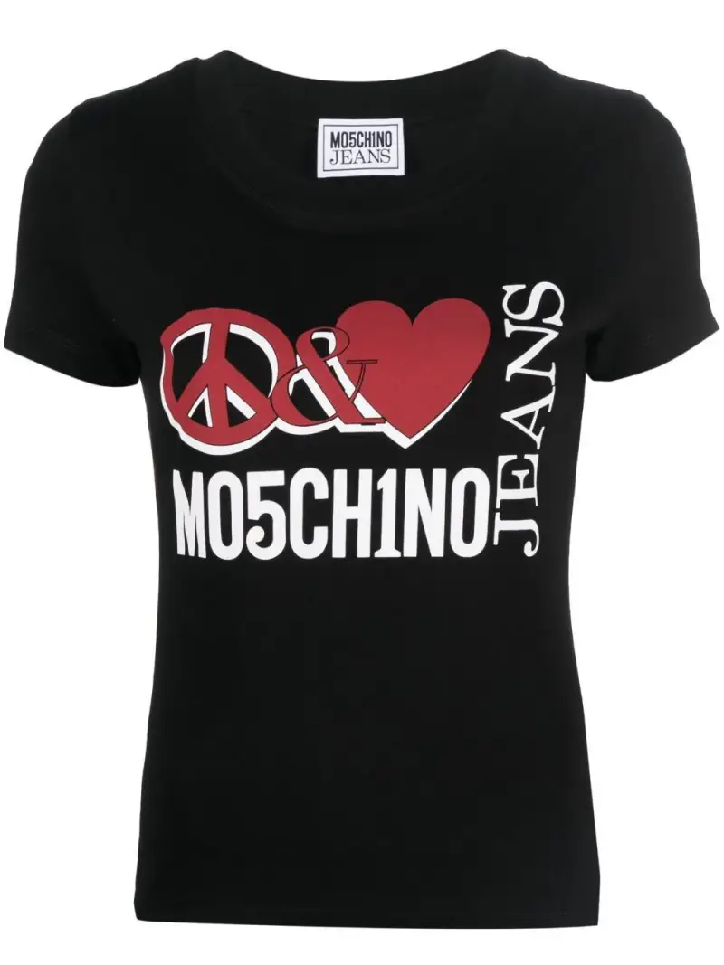 Moschino Jeans T-shirt Donna Multicolore 2525513