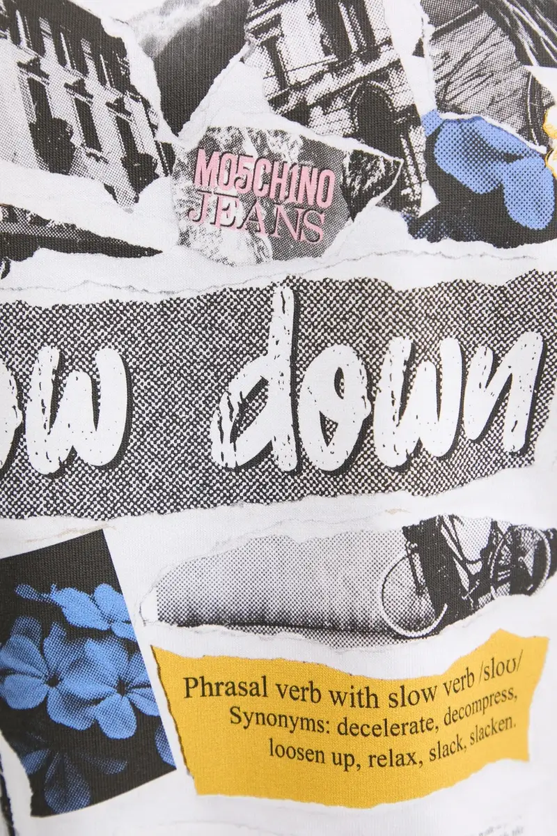 Moschino Jeans Jeans Donna Bianco 3300829 miniatura 5