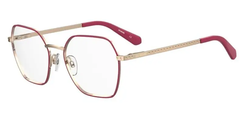 Moschino Junior MOL628/TN 6K3 Montature da vista Metallo Borgogna  Squadrata