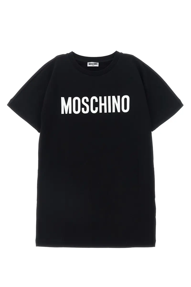 Abito Stampa Logo Nero