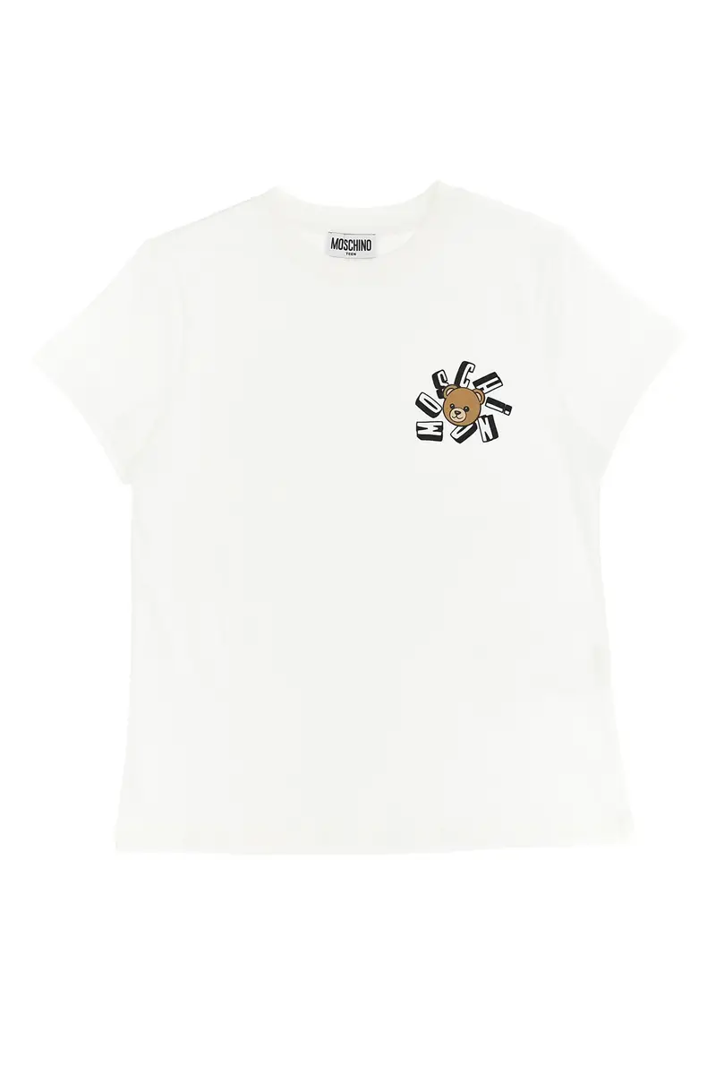 MOSCHINO KID TEEN T-shirt Bianco 4193874