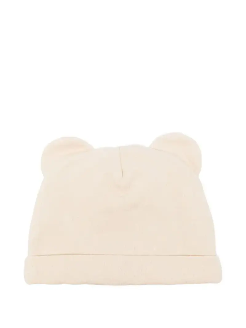 Berretto Bianco con Stampa Orsetto miniatura 3