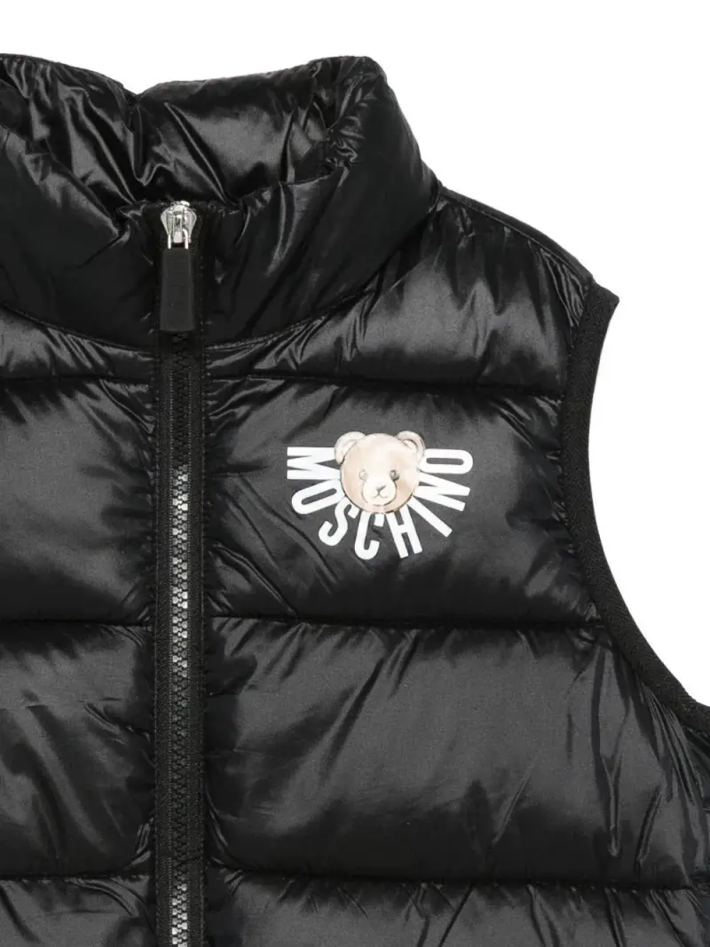 MOSCHINO KIDS Gilet Nero 4345563 miniatura 3